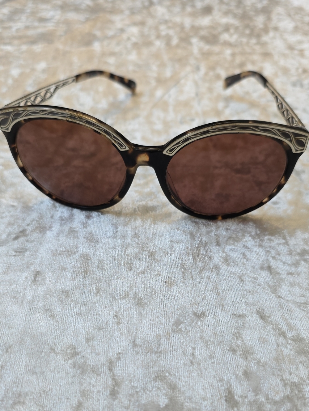 Brighton Sydney Chic Tortoiseshell Sunglasses w Brown Lenses
